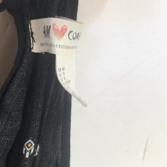 H&M COACHELLA Romper Shorts Festival Aztec Tribal Print Straps Jumpsuit Print 10 - Picture 5 of 16